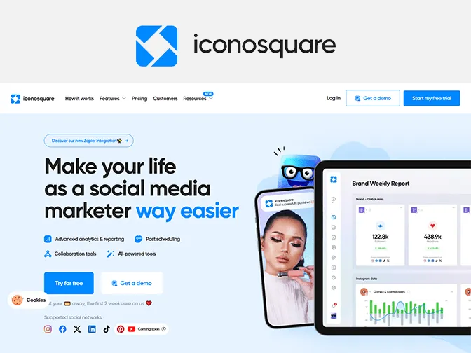 Iconosquare (Web, iOS, Android)